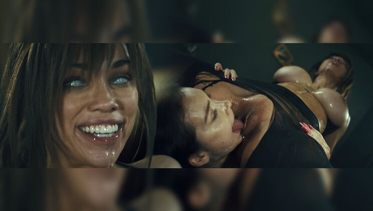 Lesbian Big Tits Fetish - Scissoring Fun