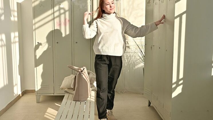 Naughty Redhead Nicole Murkovski Double Penetration and Cumshots