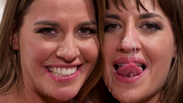 Lesbian Twins Eveline and Silvia Dellai in Erotic Fun