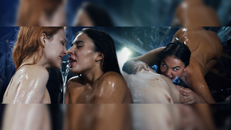 Parasited Lesbian Masturbation Session