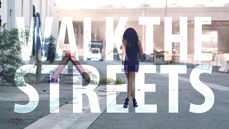 Selena Santana and Ryan's Street Walk