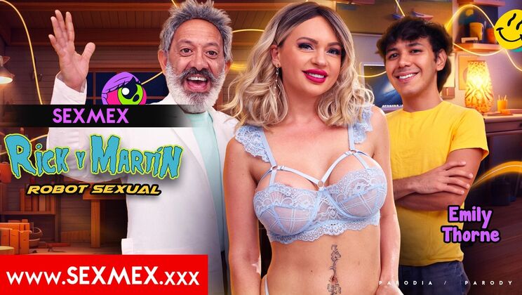 Sex Robot Loves Emily Thorne – Brunette Big Tits Fuck