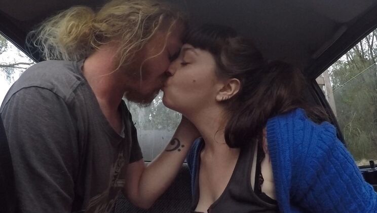 Outdoor Oral and Handjob with Bee & Mac