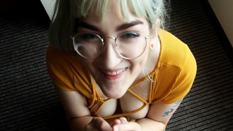 Daddy POV: Hairy Blonde With Tattoos Loves Rough Sex