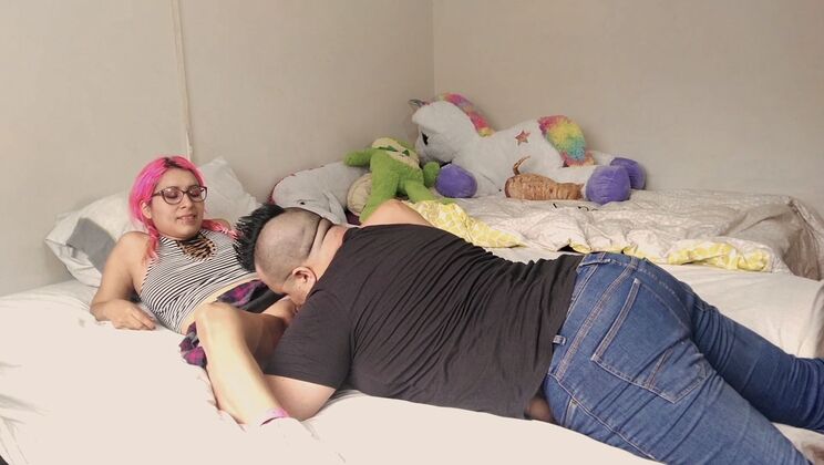 Maky Aline & Matt Joy Ride: Shaved Pubic Hair, Deepthroat and Cumshot
