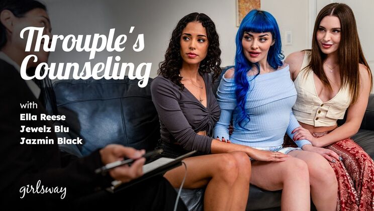 Big Tits Throuple in Girlsway Counseling